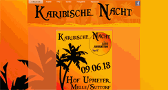 Desktop Screenshot of karibische-nacht.net